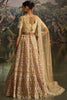 Marvelous Cream Dori Embroidered Net Designer Lehenga Choli With Dupatta