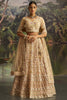 Marvelous Cream Dori Embroidered Net Designer Lehenga Choli With Dupatta