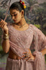 Bewitching Sequins Mauve Net Reception Wear Lehenga Choli With Dupatta
