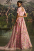 Incredible Pink Sequins Net  Engagement Wear Lehenga Choli With Dupatta