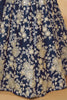 Attractive Navy Blue Dori Work Silk Wedding Lehenga Choli With Dupatta