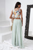 Attractive Aqua Blue Georgette Crop Top Palazzo With Shrug