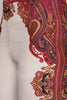 Lovable Cream Digital Printed Muslin Silk Casual Wear Co-Ord Set