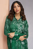 Stunning Dark Green Digital Printed Muslin Silk Casual Wear Co-Ord Set