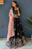 Shocking Black Sequins Silk Reception Wear Lehenga Choli With Dupatta