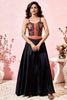 Special Black Printed Crepe Party Wear Crop Top Palazzo With Shrug