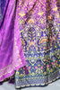 Awesome Purple Digital Printed Art Silk Event Wear Lehenga Choli