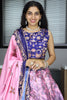 Beautiful Pink Digital Printed Art Silk Event Wear Lehenga Choli