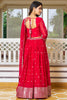 Tantalizing Red Sequins Work Georgette Event Wear Lehenga Choli