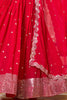 Tantalizing Red Sequins Work Georgette Event Wear Lehenga Choli