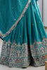 Marvelous Teal Green Dori Work Crepe Silk Event Wear Lehenga Choli