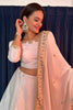 Adorable White Sequins Silk Function Wear Lehenga Choli With Dupatta