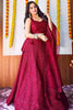 Lovely Maroon Sequins Georgette Reception Lehenga Choli With Dupatta