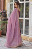Awesome Wine Color Georgette  Festival Wear Anarkali Gown With Dupatta