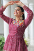 Fabulous Off-White Gota Patti Work Cotton Lehenga With Peplum Top