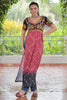 Beautiful Black Kutchi Work Rayon Navratri Wear Nayra Cut Kurti