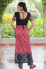 Beautiful Black Kutchi Work Rayon Navratri Wear Nayra Cut Kurti