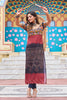 Amazing Black Gamthi Work Georgette Traditional Kurti
