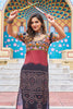 Amazing Black Gamthi Work Georgette Traditional Kurti