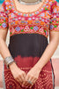 Wonderful Maroon Bandhani Printed Georgette Festival Wear Kurti