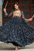 Beautiful Black Patch Work Georgette Navratri Wear Gown