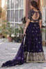 Fabulous Purple Sequins Silk Reception Wear Lehenga Choli With Dupatta