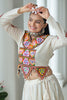 Spectacular White Gota Patti Work Cotton Navratri Special Lehenga Choli
