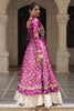 Fascinating Purple Bandhani Printed Navratri Special Lehenga With Kurti