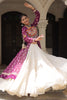 Fascinating Purple Bandhani Printed Navratri Special Lehenga With Kurti