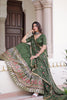 Astonishing Green Heavy Sequins Silk Mehendi Wear Lehenga Choli With Dupatta