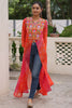 Precious Pink Bandhani Printed Georgette Navratri Wear Kurti