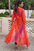 Precious Pink Bandhani Printed Georgette Navratri Wear Kurti