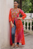 Precious Pink Bandhani Printed Georgette Navratri Wear Kurti