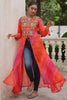 Precious Pink Bandhani Printed Georgette Navratri Wear Kurti