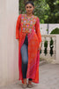 Precious Pink Bandhani Printed Georgette Navratri Wear Kurti