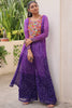 Bewitching Purple Badhani Printed Georgette Traditional Co-Ord Set