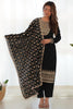 Alluring Black Sequins Eid Special Pant Suit With Heavy Dupatta