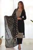 Alluring Black Sequins Eid Special Pant Suit With Heavy Dupatta