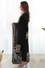 Alluring Black Sequins Eid Special Pant Suit With Heavy Dupatta