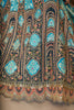 Lovable Blue Embroidered Banarasi Silk Bridesmaid Lehenga Choli