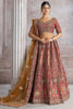 Amazing Rose Gold Embroidered Banarasi Silk Bridesmaid Lehenga Choli