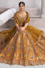 Beautiful Mustard Yellow Sequins Banarasi Silk Wedding Wear Lehenga Choli