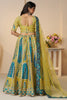 Wonderful Yellow Sequins Banarasi silk Wedding Wear Lehenga Choli