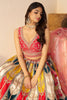 Marvelous Multi-Color Sequins Silk Bridesmaid Lehenga Choli