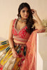 Marvelous Multi-Color Sequins Silk Bridesmaid Lehenga Choli