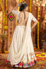 Beautiful White Thread Work Rayon Festival Wear Lehenga Choli