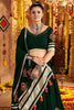 Attractive Green Mirror Work Rayon Lehenga Choli With Dupatta
