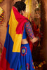 Marvelous Blue Mirror Work Cotton Traditional Lehenga Choli