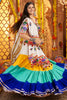 Awesome Multi-Color Rayon Navratri Wear Lehenga Choli With Dupatta