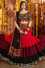 Glamorous Multi-Color Mirror Work Navratri Lehenga Choli With Dupatta